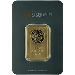 10 Oz Gold Bars, front