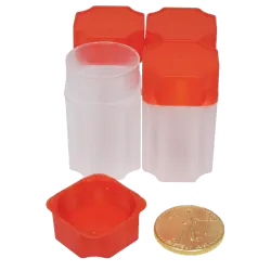 American Gold Eagle with coin storage tubes