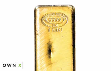 OWNx 1 kilo gold bars delivery