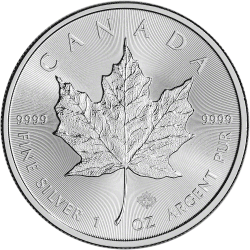 OWNx Canadian Silver Maple Leaf reverse delivery