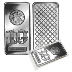 OWNx 10 oz. silver bar delivery