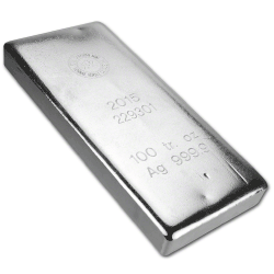 100 oz. silver bullion bar OWNx delivery