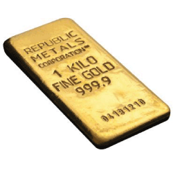 OWNx Republic 1 kilo gold bar delivery
