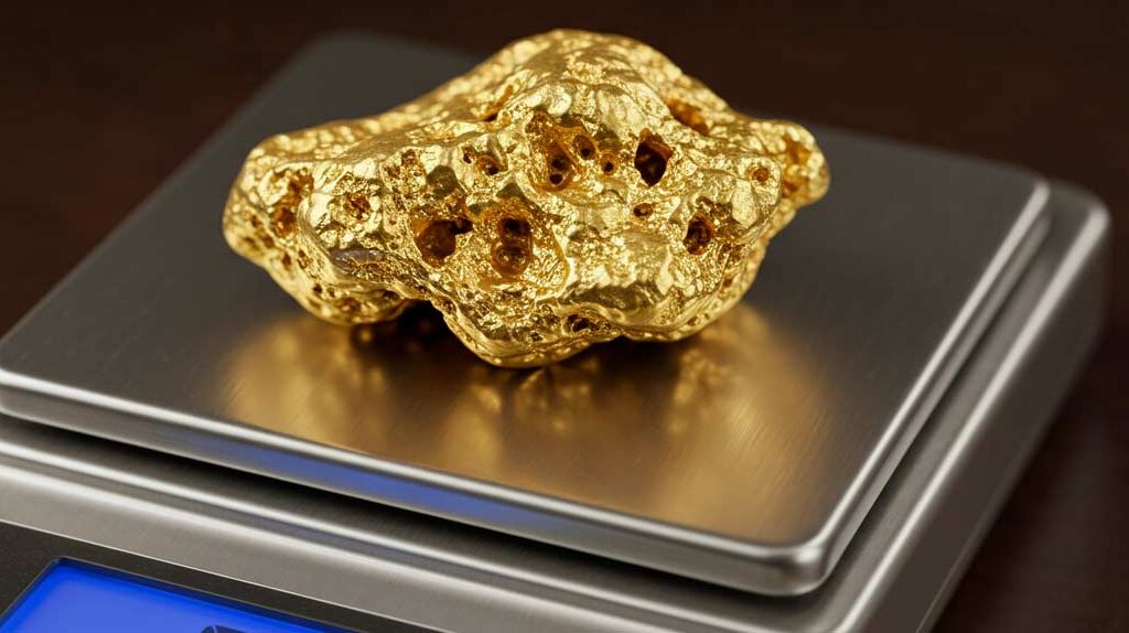 Density of Gold Nugget