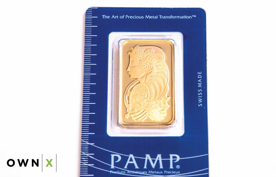 1 oz gold bars